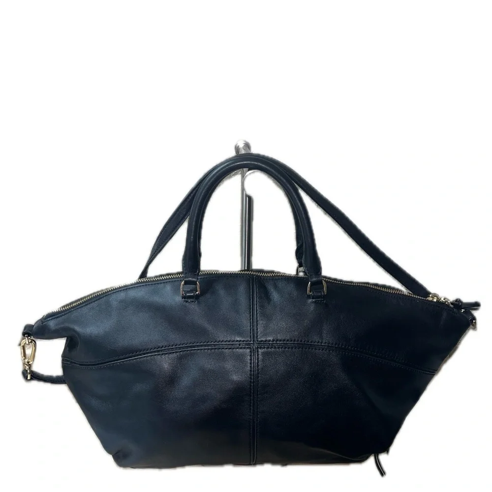 Tory Burch Ivy Leopard Slouchy Satchel